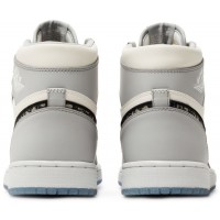 Nike Air Jordan 1 x Dior Grey зимние