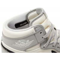 Nike Air Jordan 1 x Dior Grey зимние