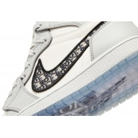 Nike Air Jordan 1 x Dior Grey зимние