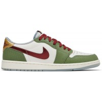 Nike Air Jordan 1 Low OG Year of the Dragon зеленые