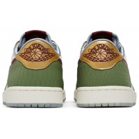 Nike Air Jordan 1 Low OG Year of the Dragon зеленые