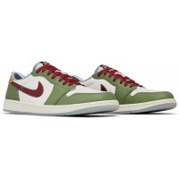 Nike Air Jordan 1 Low OG Year of the Dragon зеленые