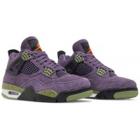 Nike Air Jordan 4 Retro Canyon Purple с мехом