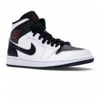 Nike Air Jordan 1 Mid Reverse Black Toe