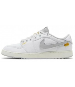 Nike Union LA x Air Jordan 1 KO Low White Neutral Grey