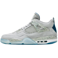 Nike Air Jordan 4 White с мехом
