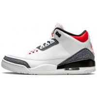 Nike Air Jordan 3 Denim Fire Red