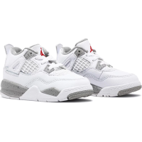 Nike Air Jordan 4 Retro TD White Oreo
