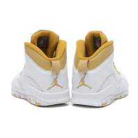 Nike Air Jordan 10 Retro White Gold