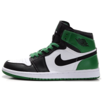 Nike Air Jordan 1 Retro Black/Green/White зимние