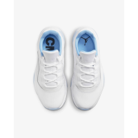 Кроссовки Air Jordan 11 CMFT Low белые с голубым
