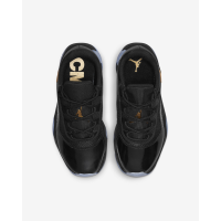 Кроссовки Air Jordan 11 CMFT Low черные с золотым