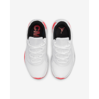 Кроссовки Air Jordan 11 CMFT Low белые с красной подошвой