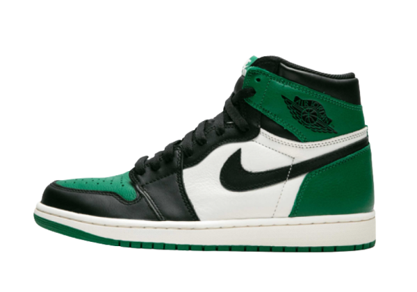 Nike Air Jordan 1 Mid Green Black