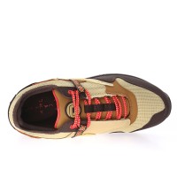 Кроссовки Nike Air Jordan 1 x Travis Scott бежево-коричневые