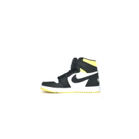 Кроссовки Nike Air Jordan 1 желтые с белым