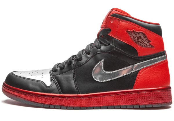 Кроссовки Nike Air Jordan 1 Retro High Lofts черные с красным