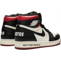 Кроссовки Nike Air Jordan 1 Retro Not For Resale черно-белые