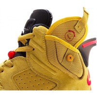 Кроссовки Nike Air Jordan 6 x Traviss Scott песочные