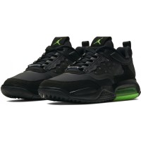 Кроссовки Nike Air Jordan (Аир Джордан) 200 Black Green черные с зеленым