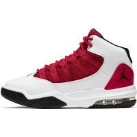 Кроссовки Nike Air Jordan (Аир Джордан) Max Aura 2 белые с красным