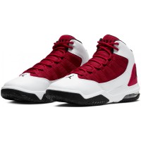 Кроссовки Nike Air Jordan (Аир Джордан) Max Aura 2 белые с красным
