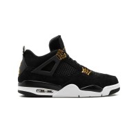 Кроссовки Nike Air Jordan 4 Retro черно-желтые