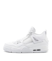 Кроссовки Nike Air Jordan 4 Retro белые моно