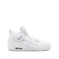 Кроссовки Nike Air Jordan 4 Retro белые моно