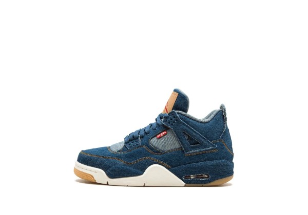 Кроссовки Nike Air Jordan 4 Retro джинсовые синие