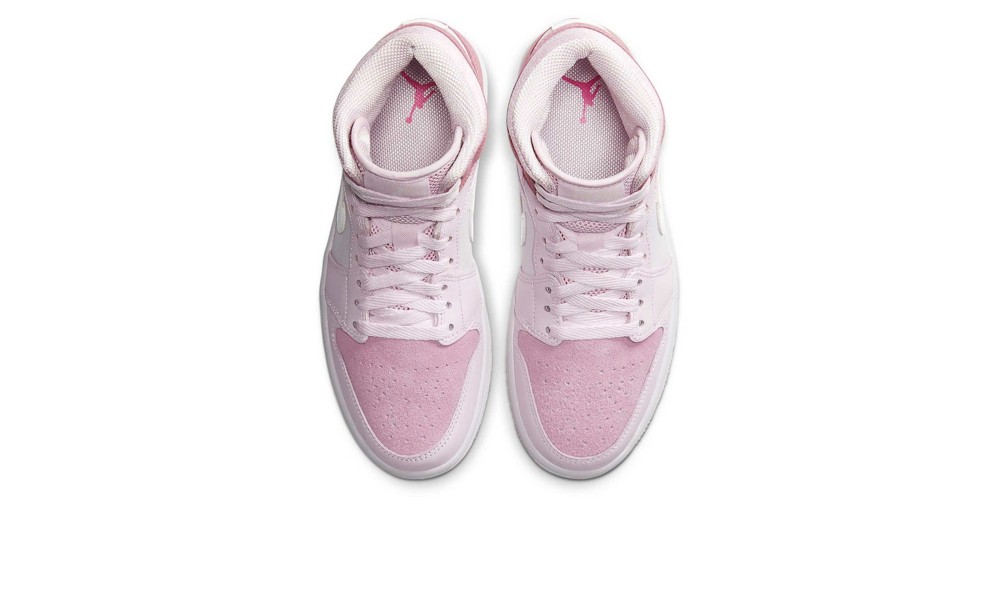 Nike air jordan top 1 mid pink