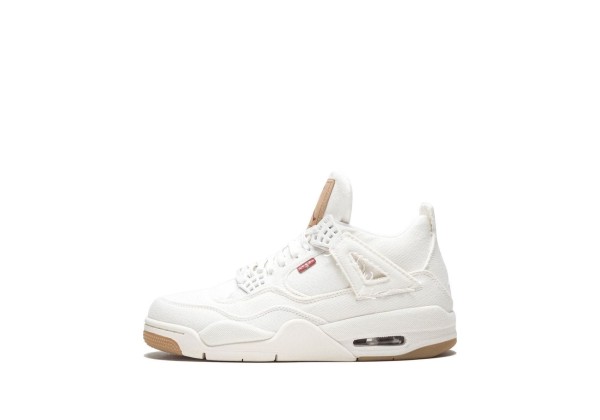 Кроссовки Nike Air Jordan 4 Retro белые