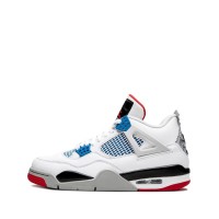 Кроссовки Nike Air Jordan 4 Retro сине-белые