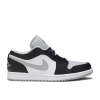 Кроссовки Nike Air Jordan 1 Low черно-белые с серым