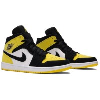 Кроссовки Nike Air Jordan 1 Retro Low Yellow\Black