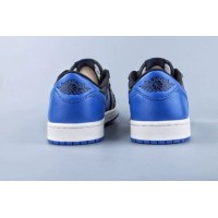 Кроссовки Nike Air Jordan 1 Low женские сине-черные