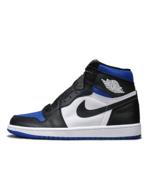 Кроссовки Air Jordan Retro High Og сине-бело-черные