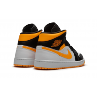 Nike Air Jordan 1 Mid Se Mns Laser Orange Black