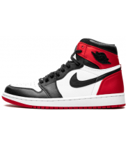 Nike Air Jordan 1 High Satin Black Toe Black Toe