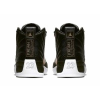 Кроссовки Air Jordan 12 Retro Black Metallic Gold White