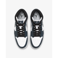 Nike Air Jordan 1 Mid темно-синие