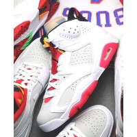 Nike Air Jordan Retro 6 White (Белые)
