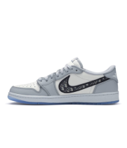 Кроссовки Nike Air Jordan (Аир Джордан) Dior Low низкие белые