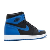 Кроссовки Nike Air Jordan 1 Retro High Og сине-черные