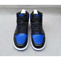 Кроссовки Nike Air Jordan 1 Retro High Og сине-черные