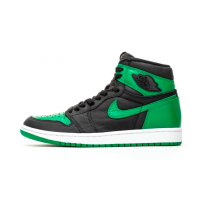 Кроссовки Nike Air Jordan (Аир Джордан) зелено-черно-белые