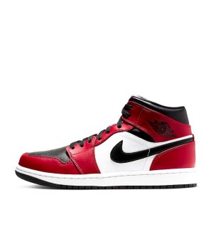 Кроссовки Jordan 1 Mid Chicago Black Toe